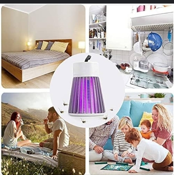 ZZI Mozzie Electric Bug Zapper Lamp Anti- Mosquito Brand New - Picture 2 of 9
